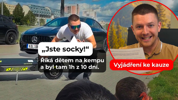 SATIRA: „Jste socky,“ řekl dětem na svém kempu. Teď se vyjádřil.